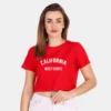 Red Crop Top